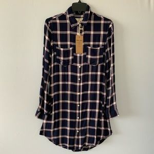 Thread & Supply button down dress